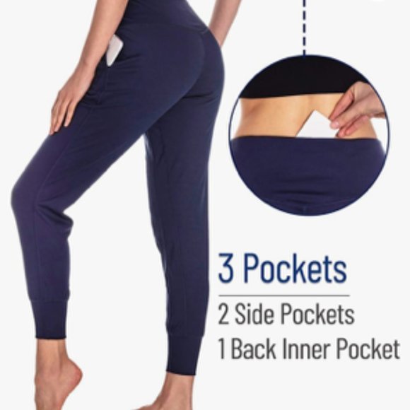 Navy Joggers for Women size Large - Picture 2 of 12